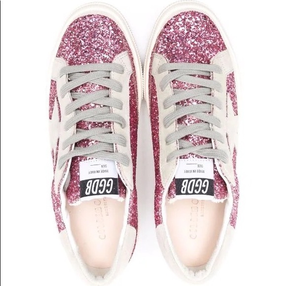 GOLDEN GOOSE Superstar May Pink Glitter Sneakers BRAND NEW - Picture 12 of 12